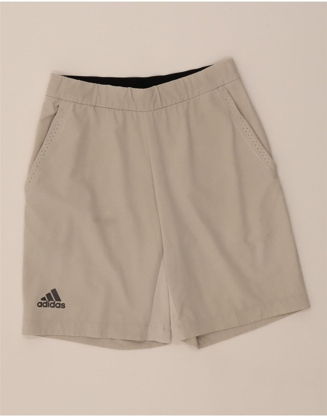 ADIDAS Mens Climacool Sport Shorts Medium Beige Polyester Vintage Adidas and Second-Hand Adidas from Messina Hembry 
