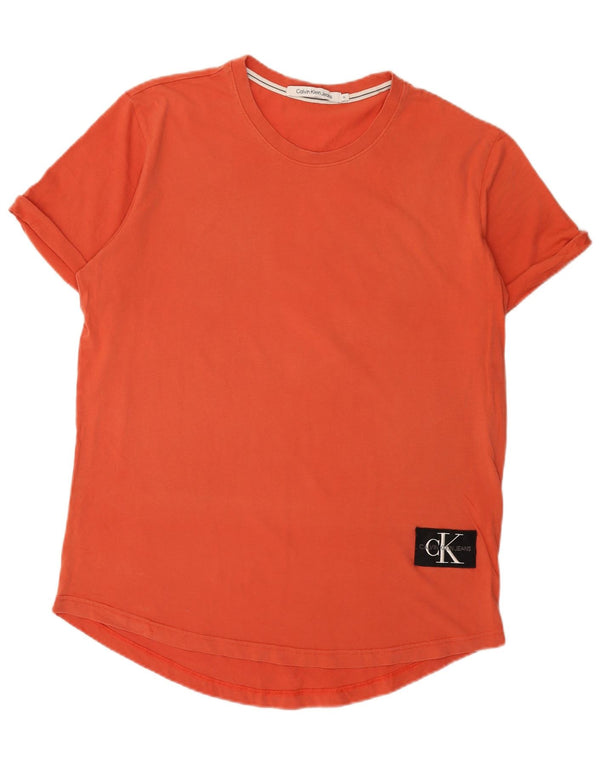 Maglietta da uomo Calvin Klein Jeans Top XL arancione