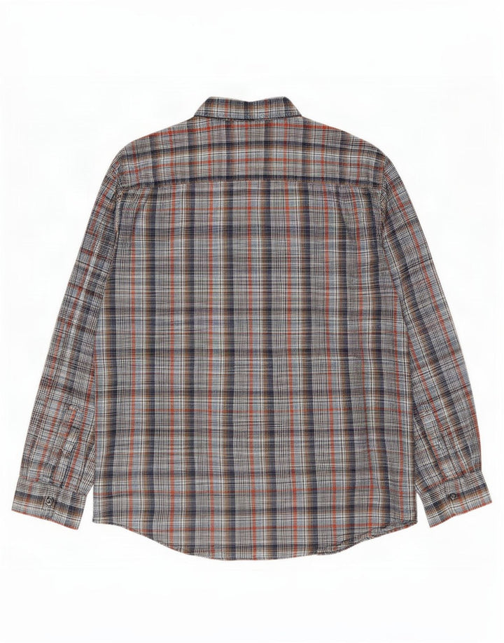 Camicia da uomo Nautica in cotone a quadri multicolore medio