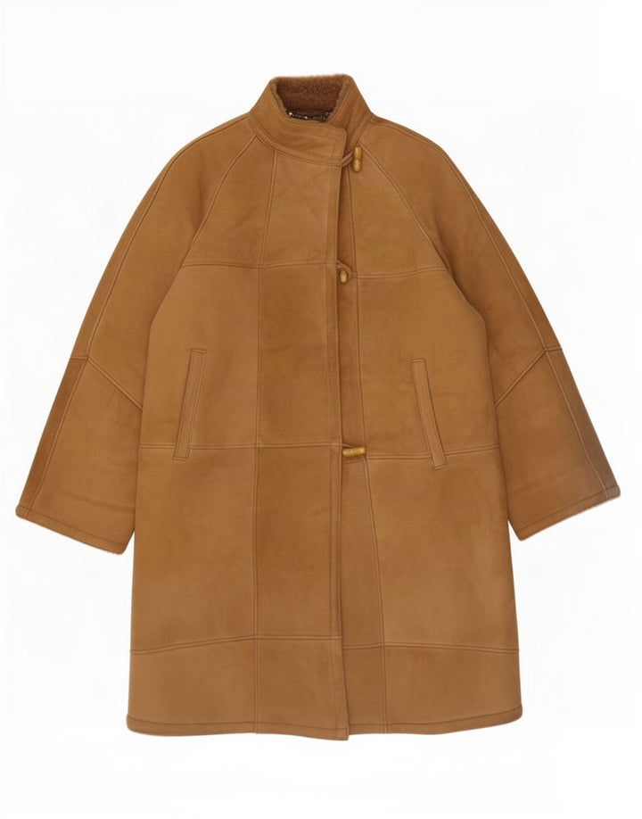 Cappotto Shearling Donna Lorenz IT 42 Marrone Medio