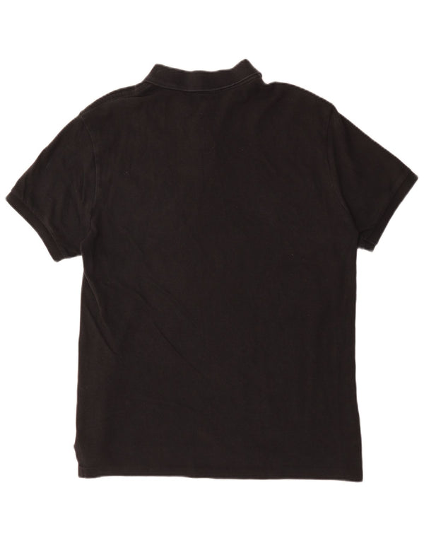 Polo Ralph Lauren da uomo slim fit polo grande in cotone nero