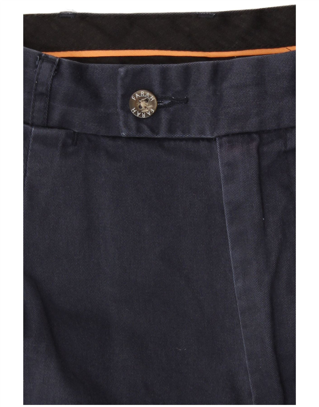 Pantaloncini chino da uomo Farah W34 Large Blu Navy