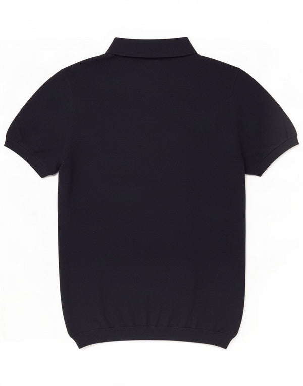 Farah Maglione da uomo a maniche corte con collo a polo medio blu navy Poliammide