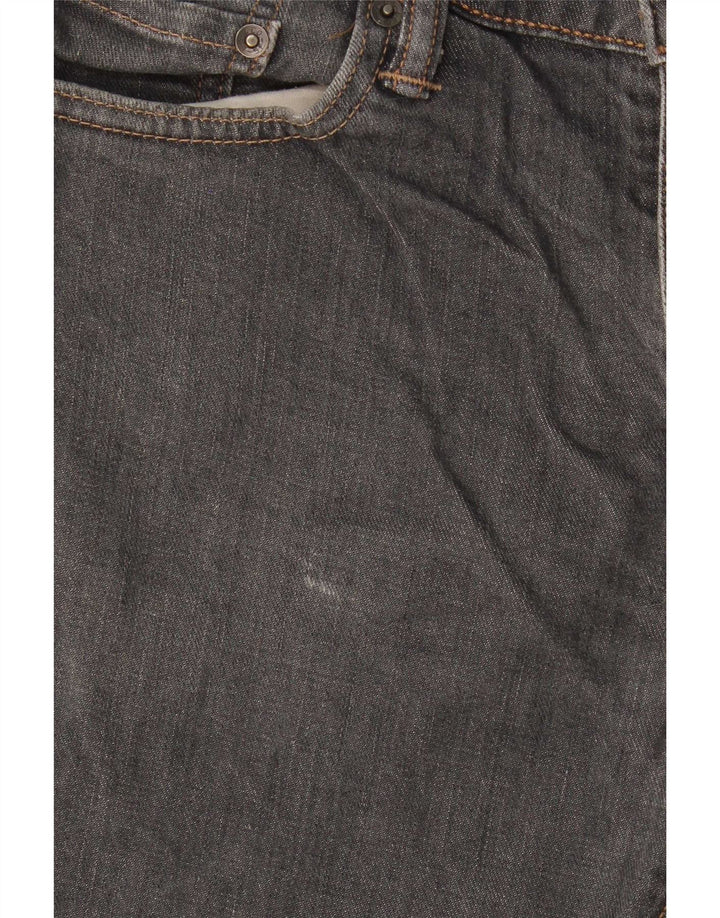 Levi's Uomo 504 Jeans dritti W32 L30 Cotone grigio