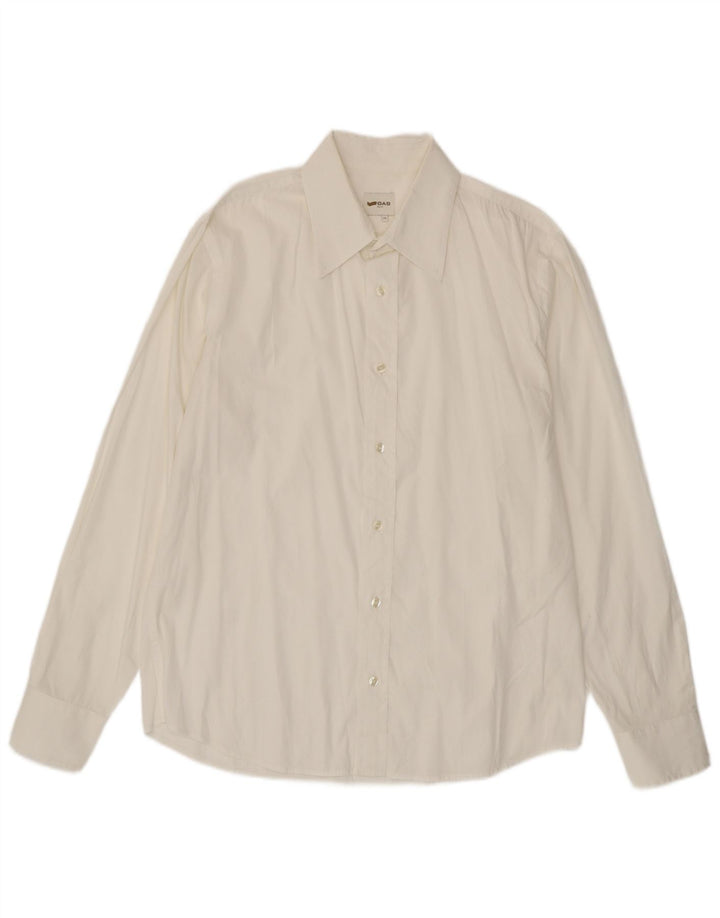 Camicia Uomo Gas XL Cotone Bianco