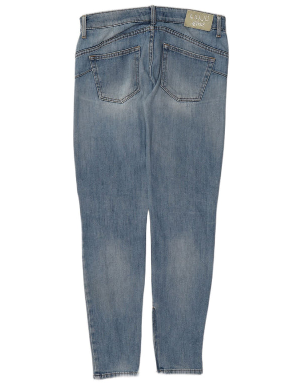Jeans skinny effetto consumato da donna Liu Jo W30 L30 cotone blu