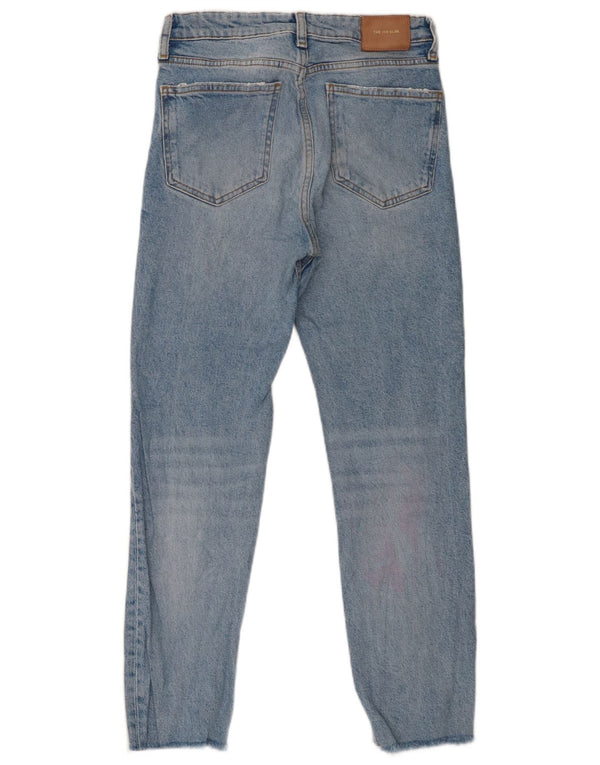 Jeans slim da donna Zara EU 36 XS W26 L27 cotone blu