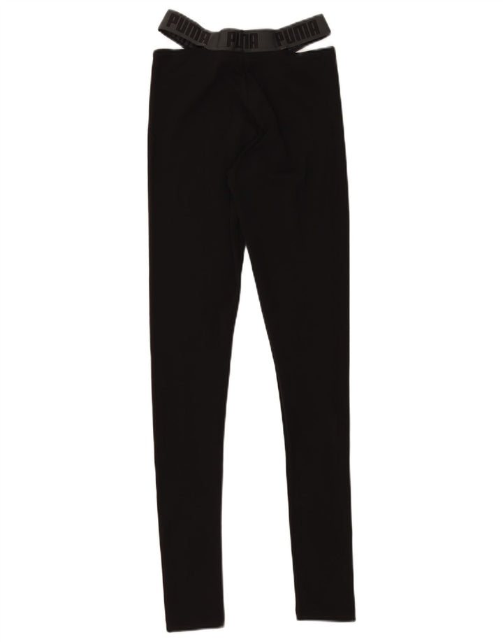 Leggings grafici da donna Puma UK 8 piccoli neri