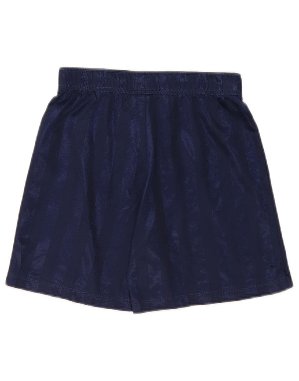 Pantaloncini sportivi Nike da ragazzo Dri Fit 10-11 anni a righe medie blu navy
