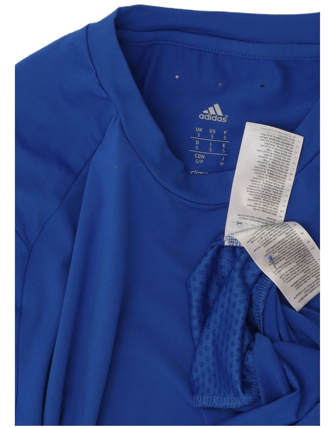 T-shirt Nike Climacool da uomo piccola in poliestere blu