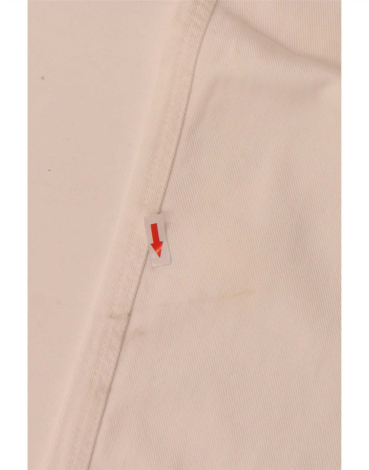 Jeans dritti da donna Upstar W32 L27 cotone bianco