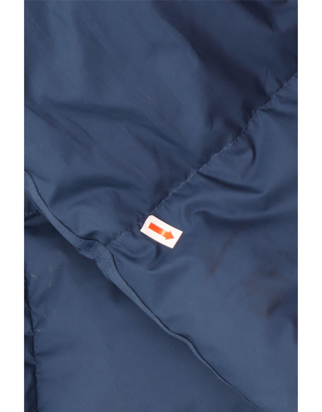 Giacca imbottita con cappuccio da uomo ADIDAS UK 42 XL blu navy in poliammide invernale