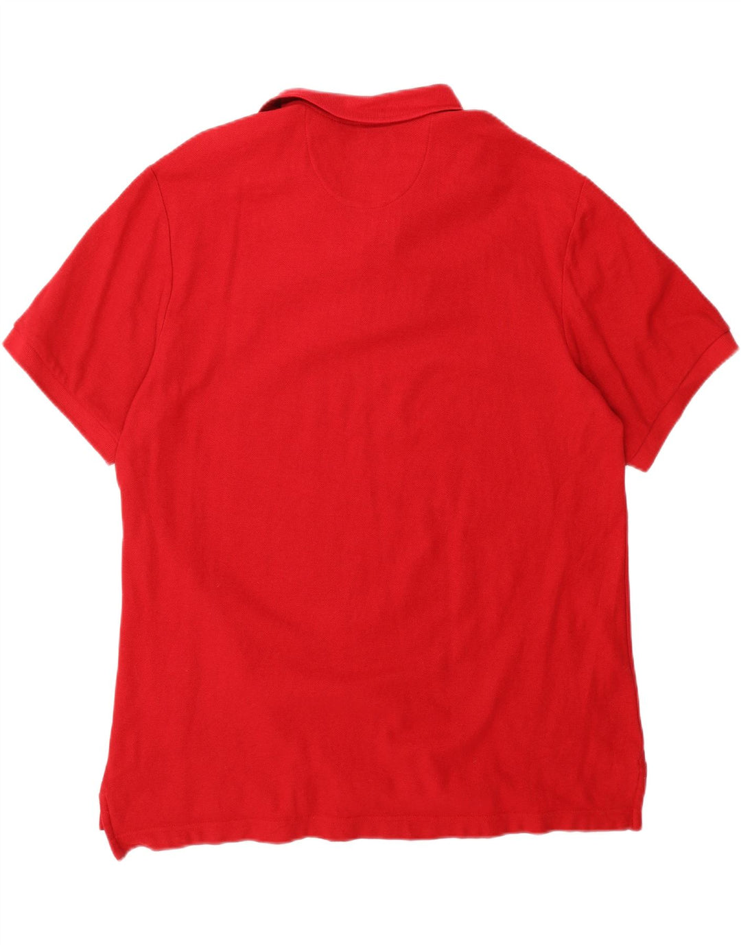 CHAPS Mens Big & Tall Polo Shirt XL Red Cotton Vintage Chaps and Second-Hand Chaps from Messina Hembry 