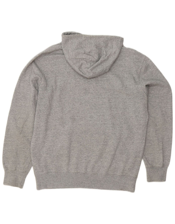 Felpa con cappuccio grafica da uomo Champion XL in cotone grigio