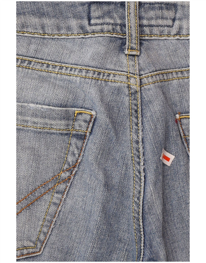 ROY ROGERS Womens Straight Jeans W28 L32 Blue Cotton