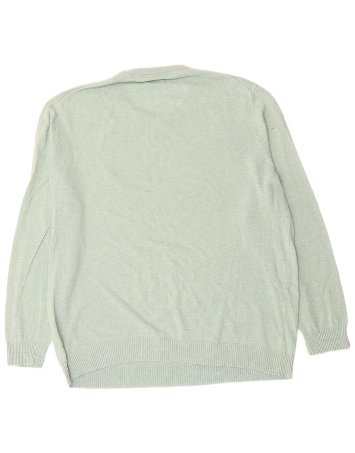 Maglione maglione girocollo da uomo LYLE & SCOTT 2XL cotone verde