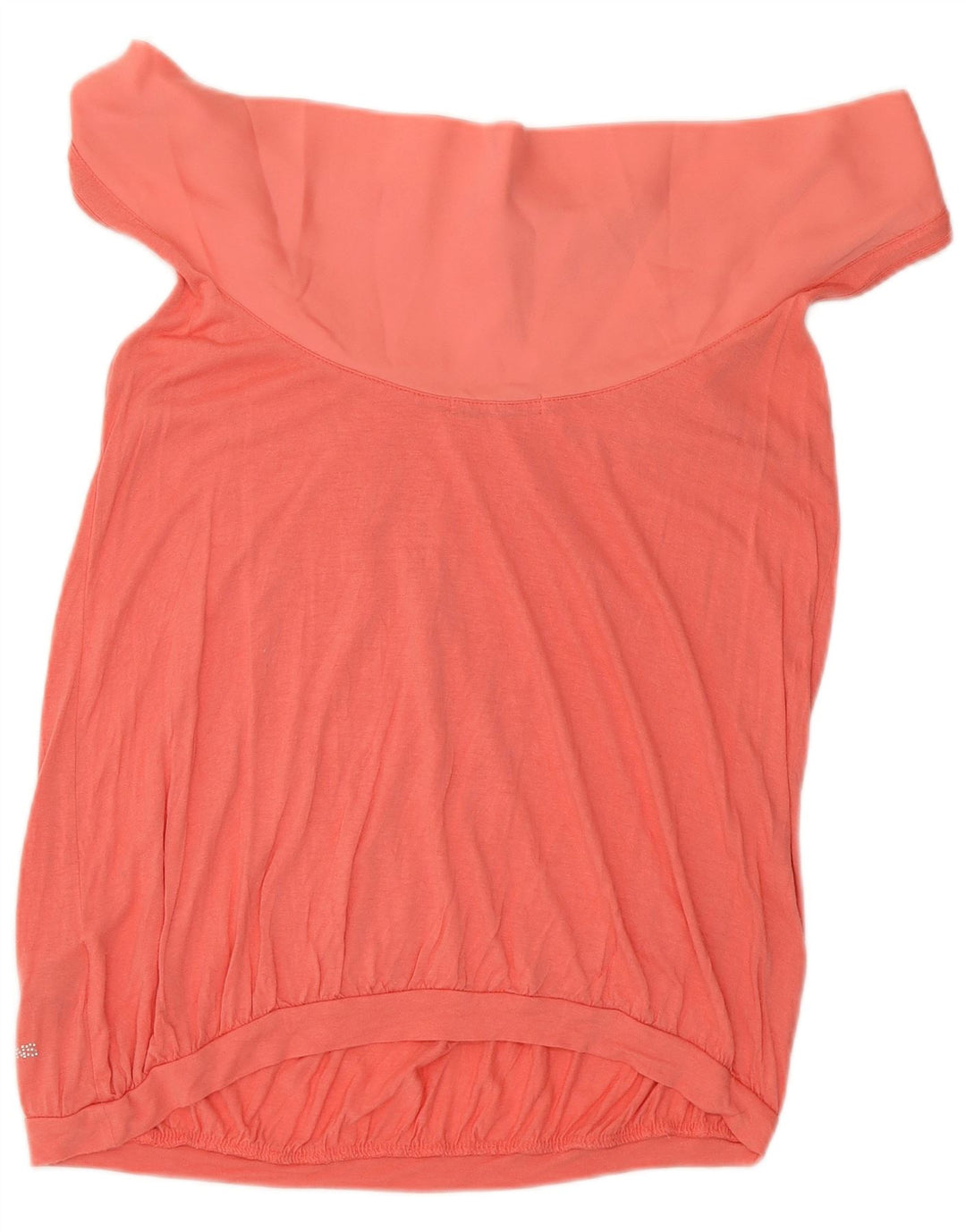 Top da donna senza maniche con spalle scoperte Gaudi UK 8 piccolo in viscosa rosa