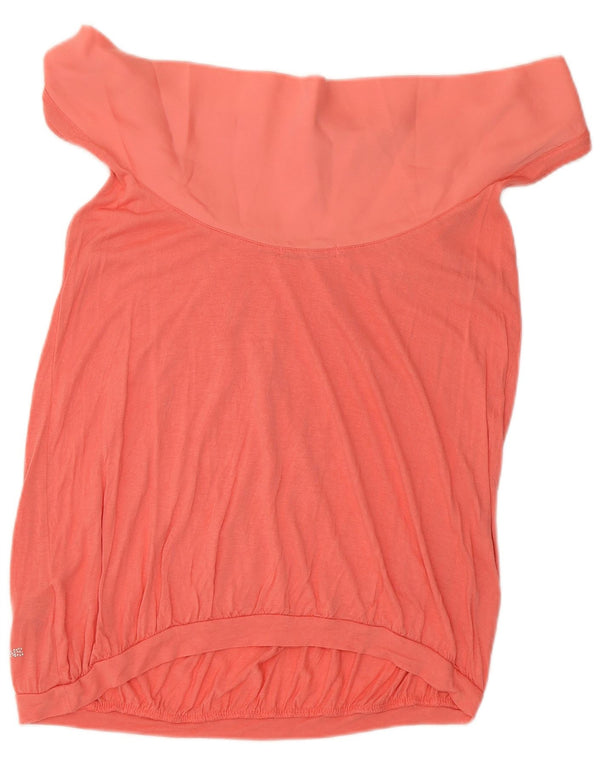 Top da donna senza maniche con spalle scoperte Gaudi UK 8 piccolo in viscosa rosa