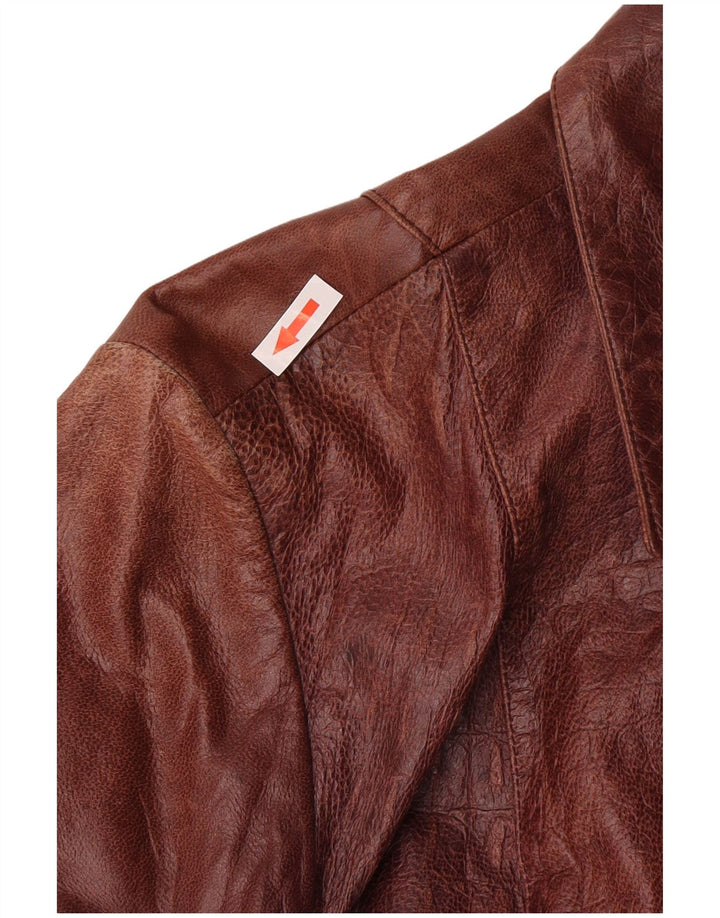 Giubbotto Pelle Donna Cristinaeffe IT 46 Large Pelle Marrone