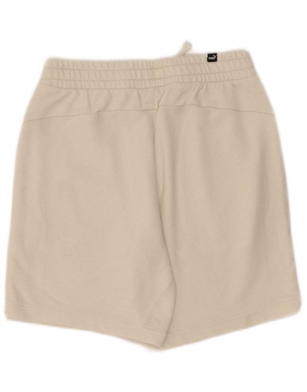 Pantaloncini sportivi grafici da donna Puma UK 12 cotone bianco medio