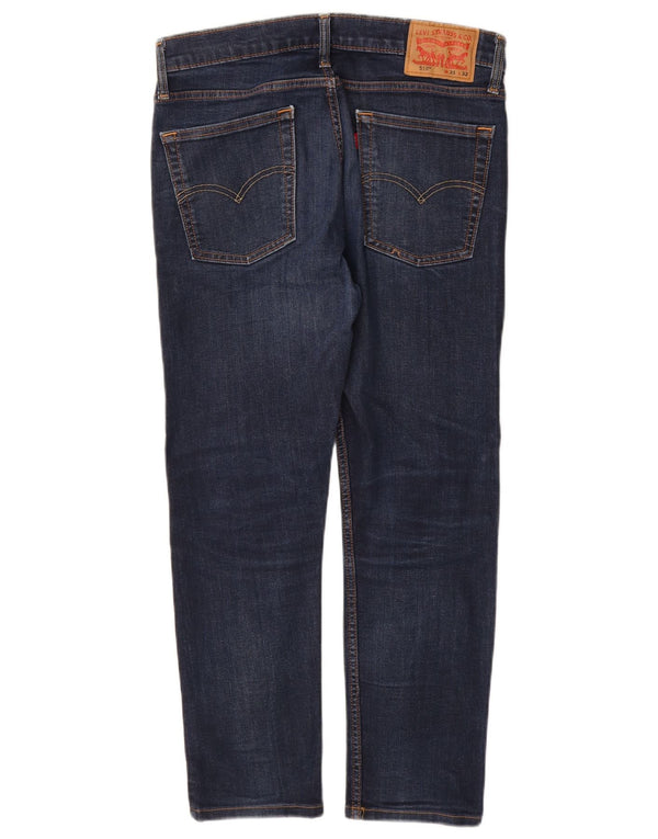 Levi's Uomo 510 Skinny Jeans W31 L27 Blu Navy Cotone
