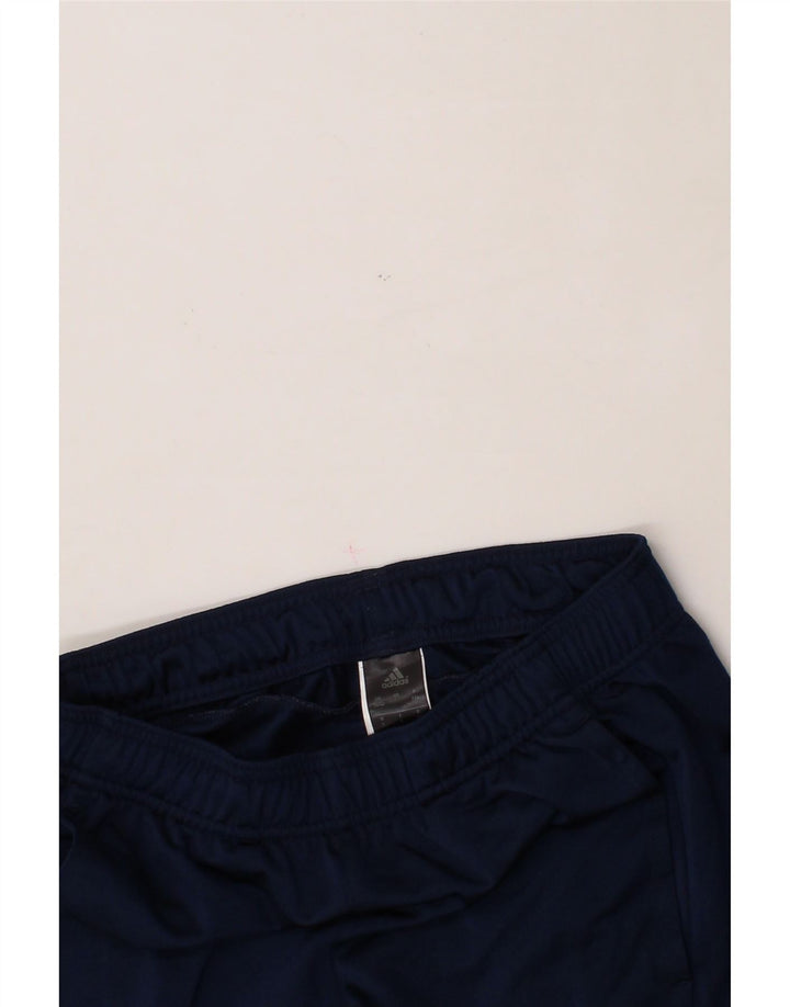 ADIDAS Mens Tracksuit Trousers Small  Navy Blue Polyester Vintage Adidas and Second-Hand Adidas from Messina Hembry 