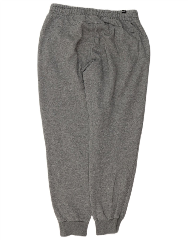 Pantaloni da tuta da uomo PUMA Joggers grandi in cotone grigio