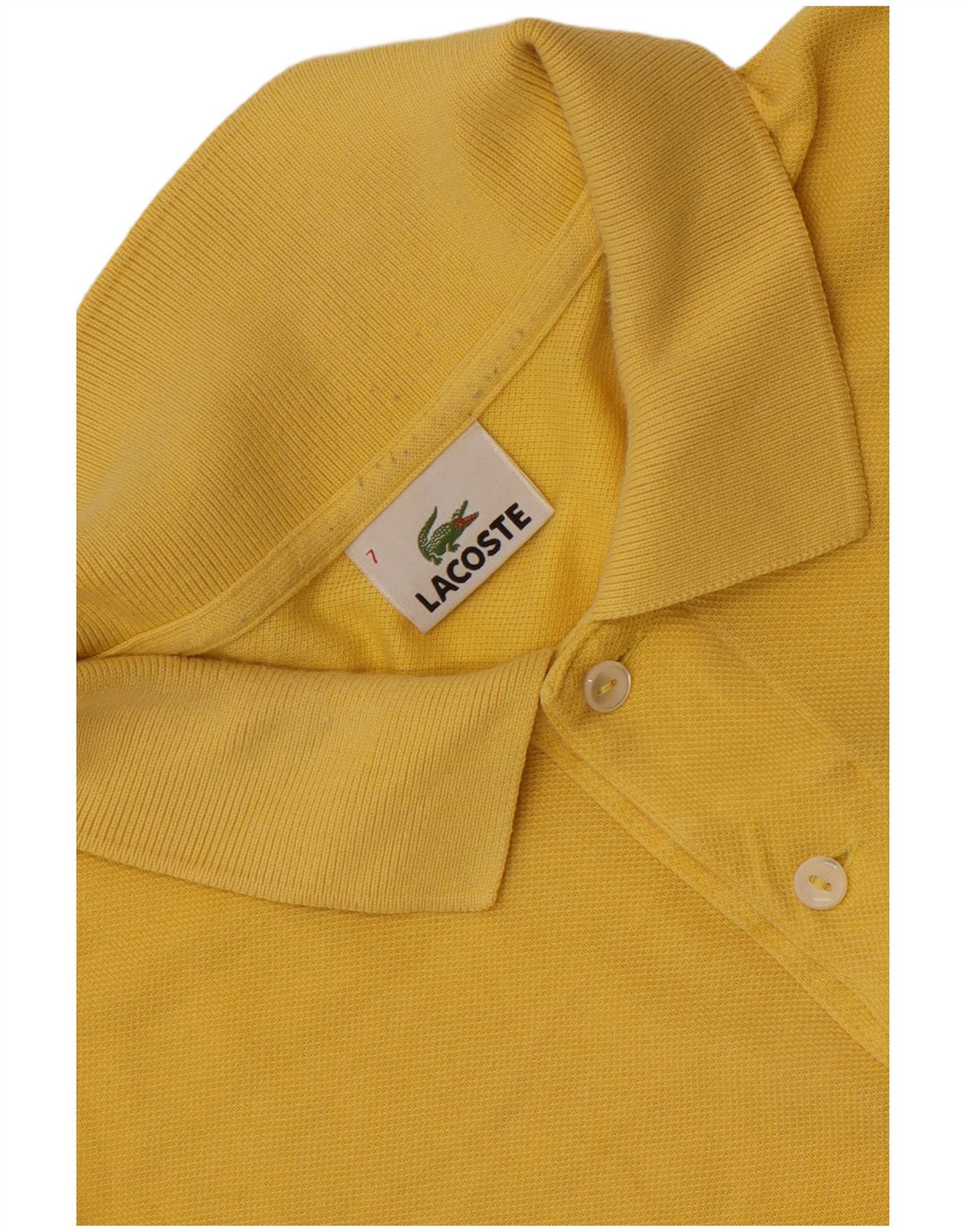Polo da uomo Lacoste taglia 7 2XL gialla
