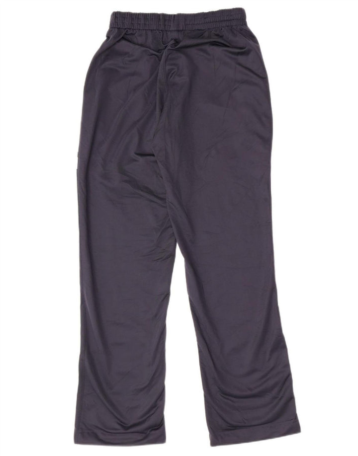 ASICS Womens Tracksuit Trousers UK 12 Medium  Navy Blue Colourblock