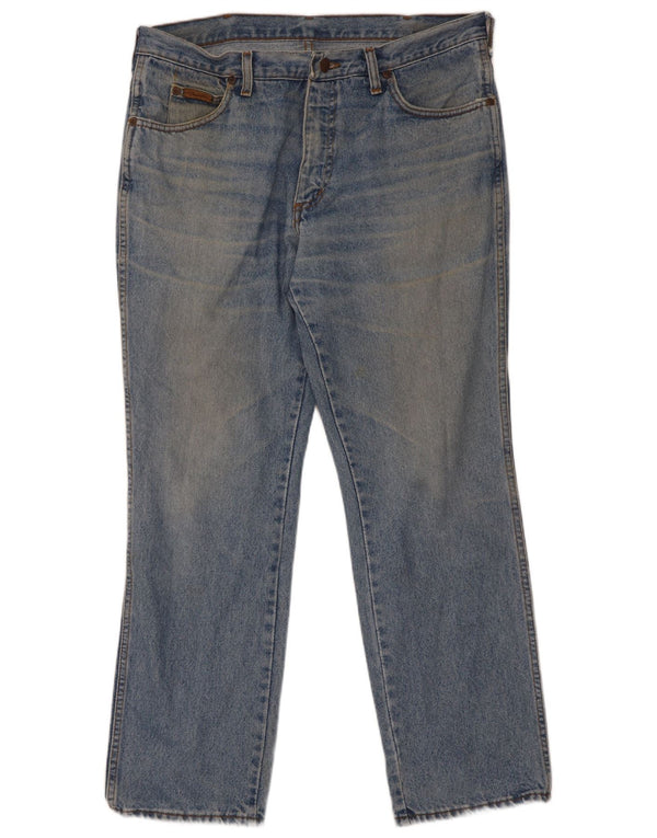 Jeans dritti da uomo Wrangler W36 L30 Blu
