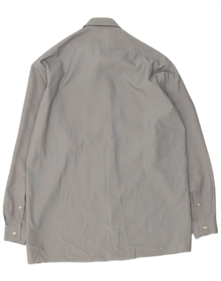 Camicia da uomo Cerruti 1881 taglia 40 15 1/2 poliestere grigio medio