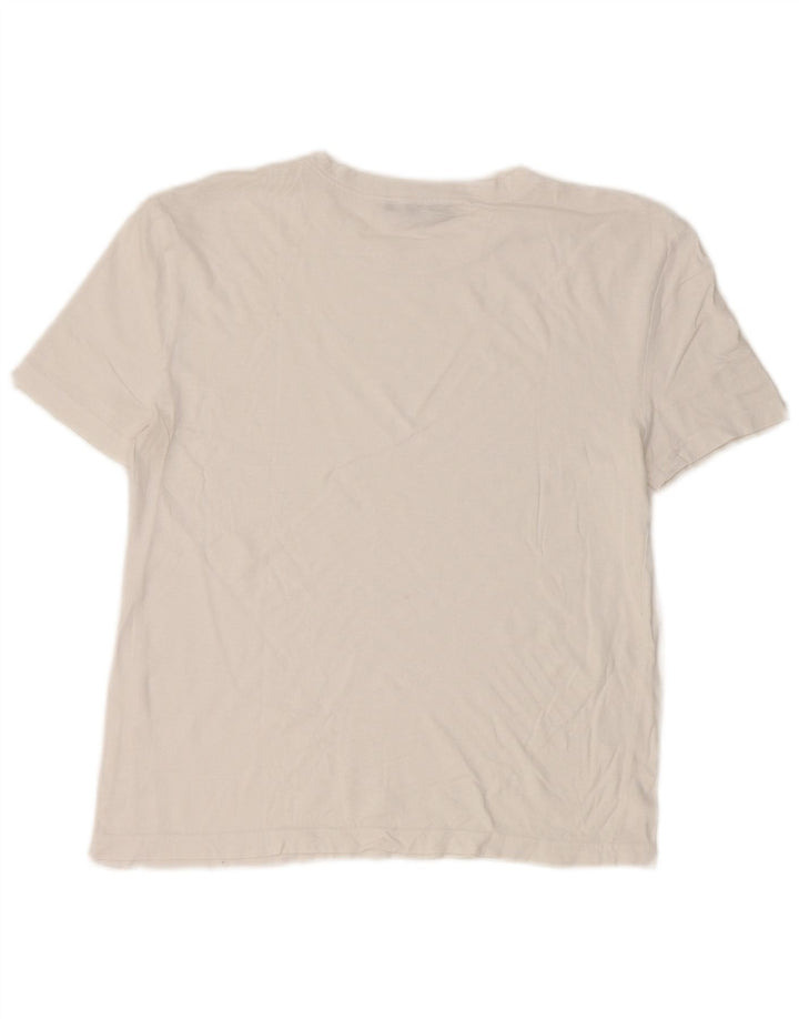 T-shirt Zara da donna Top UK 10 piccola bianca