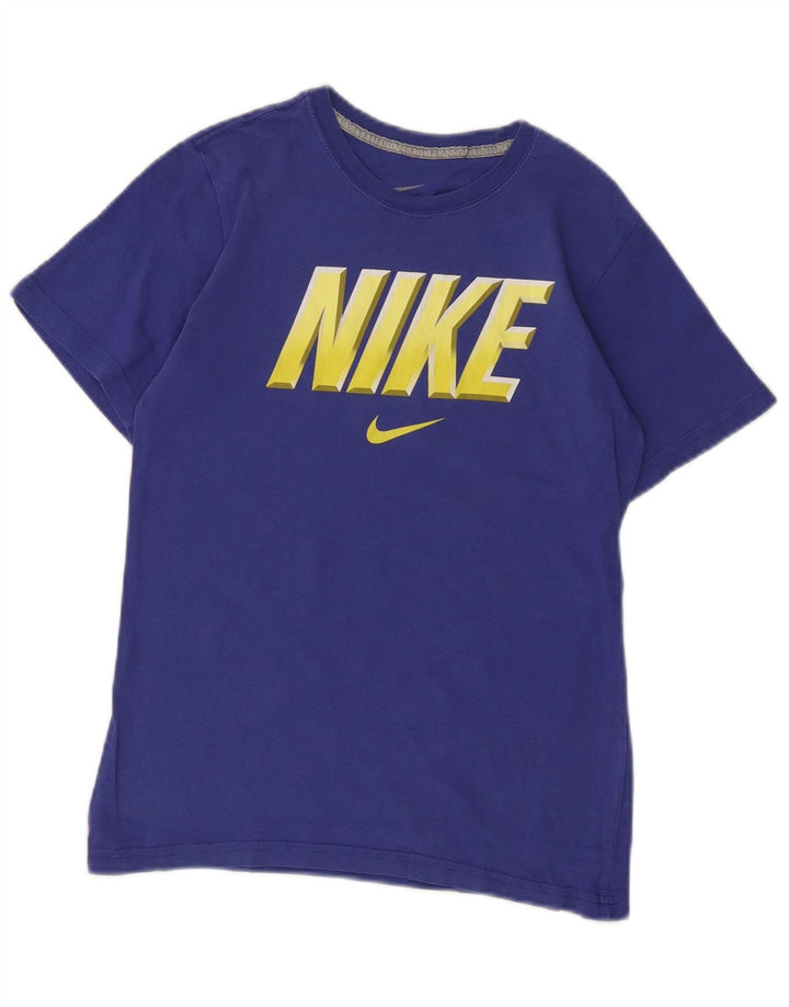 Maglietta grafica Nike per ragazzi, 10-11 anni, viola medio