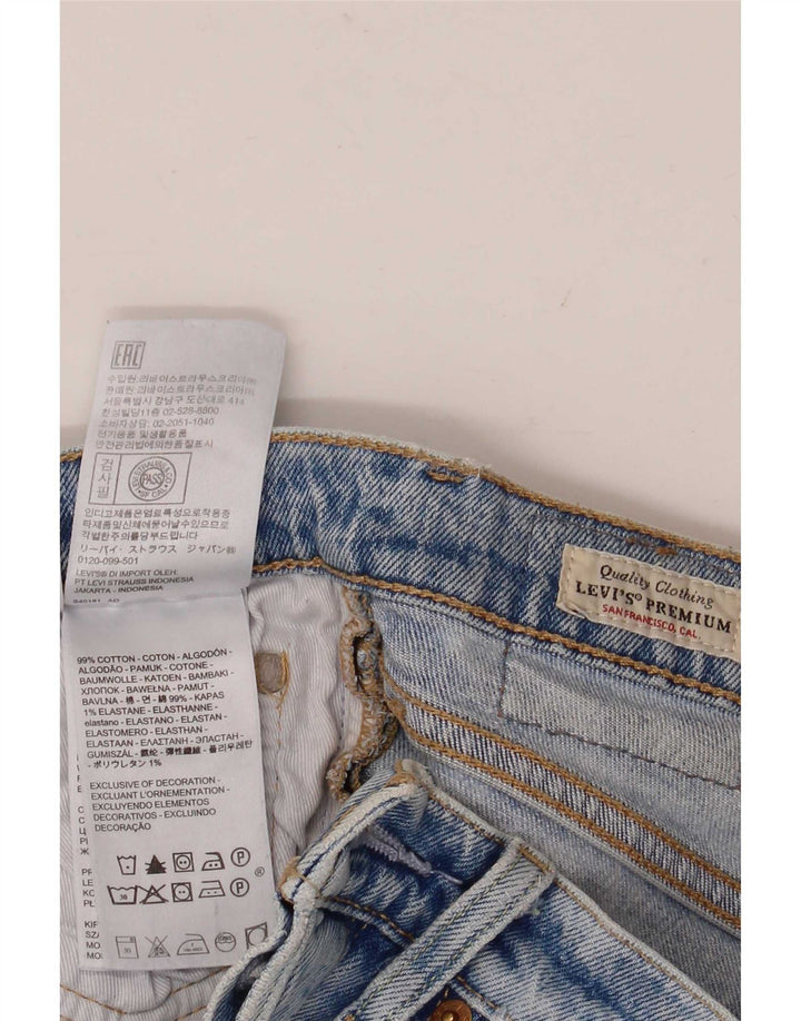 Jeans slim da donna Levi's W25 L30 cotone blu