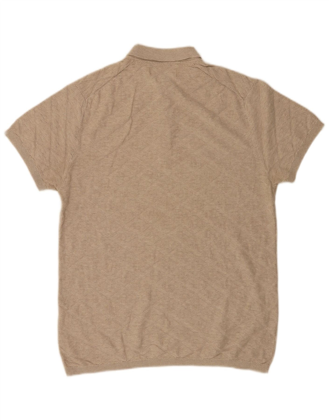 Polo da uomo Jack & Jones grande in cotone beige