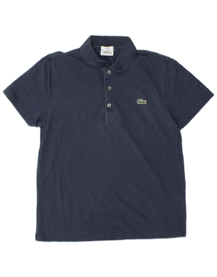 Polo LACOSTE da uomo slim fit taglia 4 cotone medio blu navy