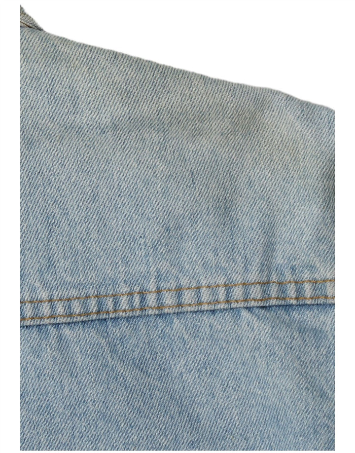 Giacca in denim corta da donna Weipper UK 16 grande blu