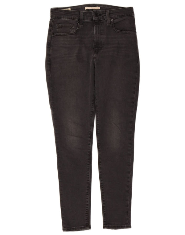 Jeans skinny a vita alta Levi's 721 da donna W29 L28 cotone nero