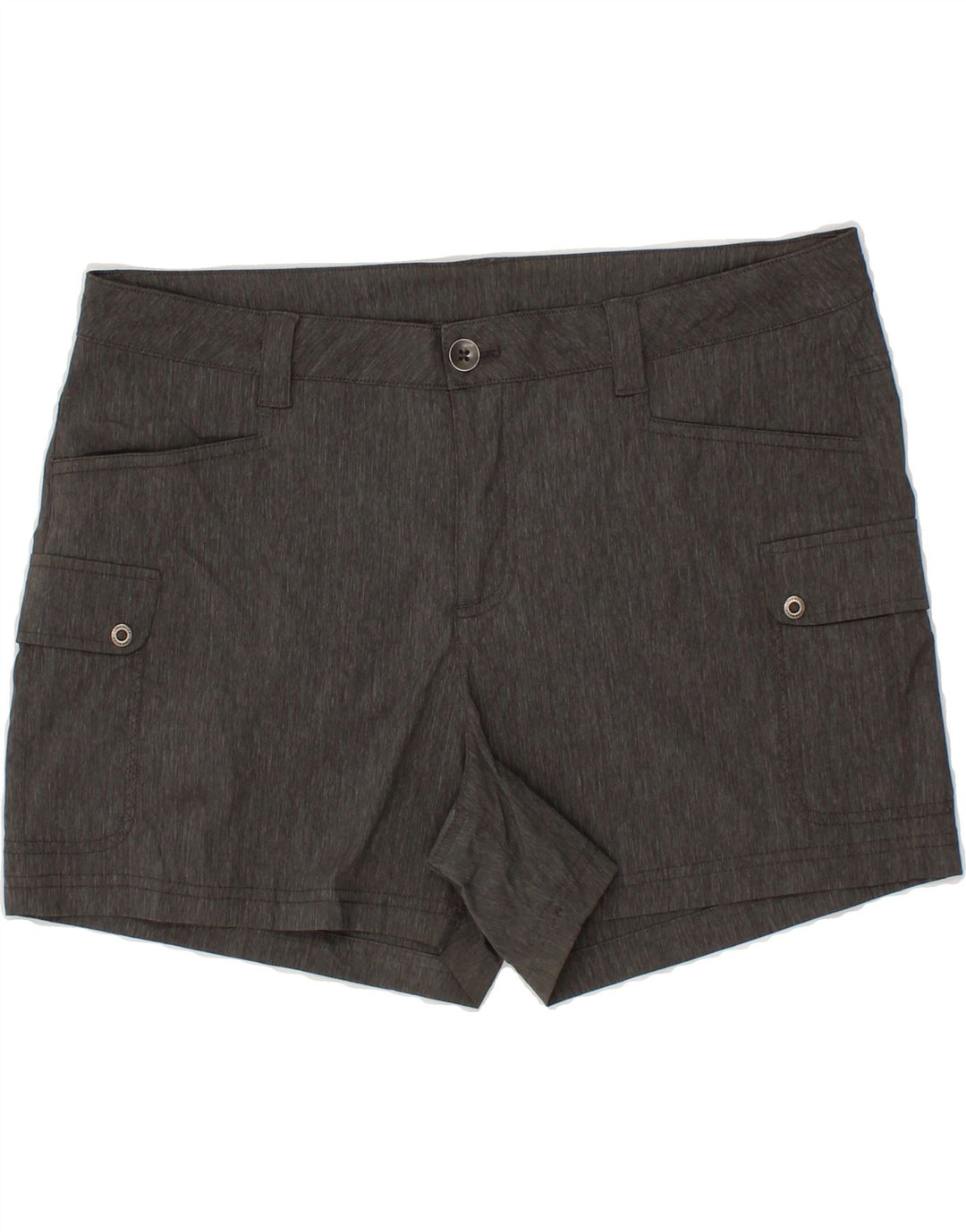 EDDIE BAUER Womens Cargo Shorts US 14 XL W36 Grey Nylon Vintage Eddie Bauer and Second-Hand Eddie Bauer from Messina Hembry 