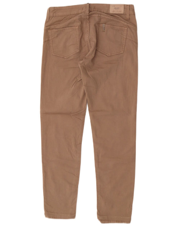 Pantaloni casual slim da donna Liu Jo W31 L28 Beige