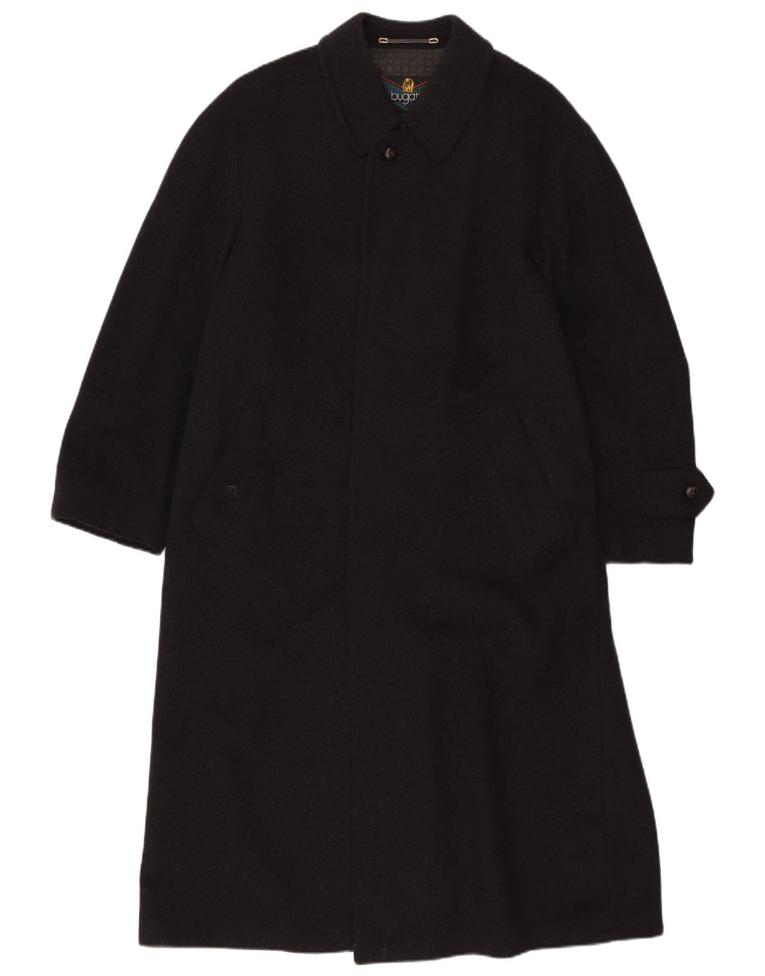 Soprabito Bugatti Uomo IT 51 Large Nero Lana