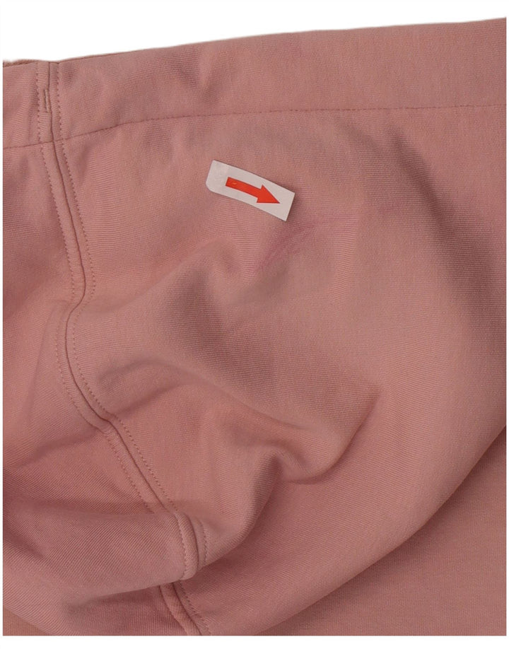 Felpa con cappuccio e zip da donna Puma UK 14 Large Rosa