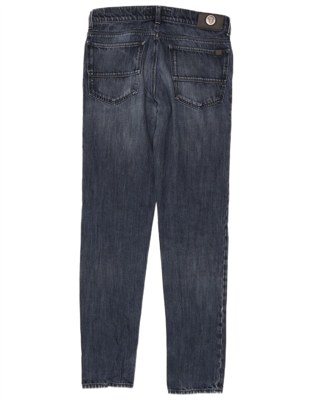 Jeans Slim Uomo Trussardi W32 L34 Blu Cotone