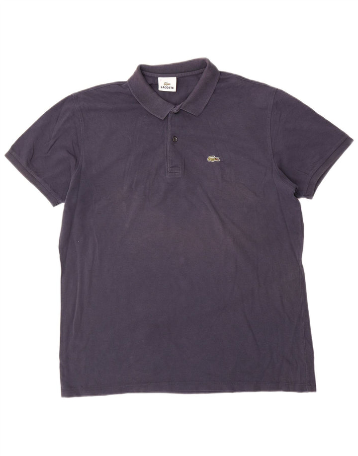 Polo da uomo Lacoste taglia 7 2XL blu navy