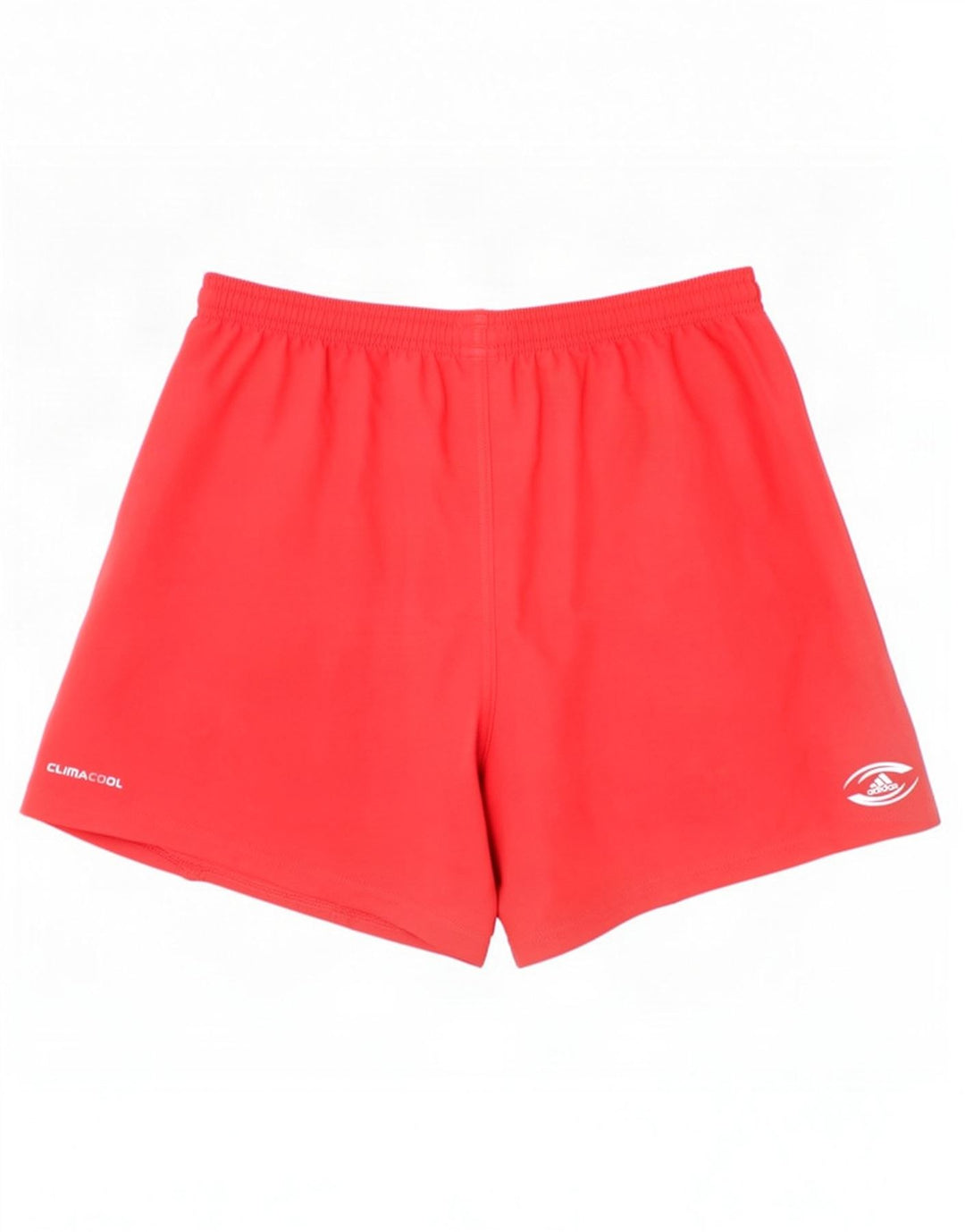 Pantaloncini sportivi Adidas Climacool da ragazzo 15-16 anni in poliestere rosso