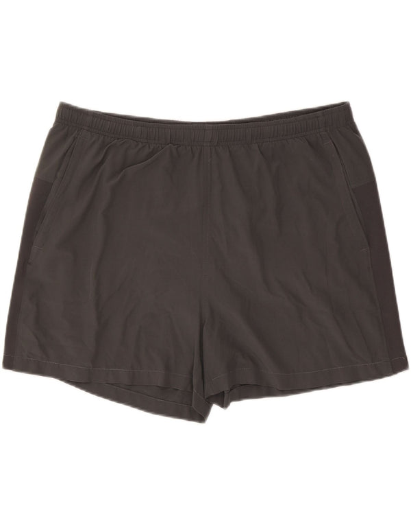 Pantaloncini sportivi regolari da uomo The North Face XL poliestere grigio