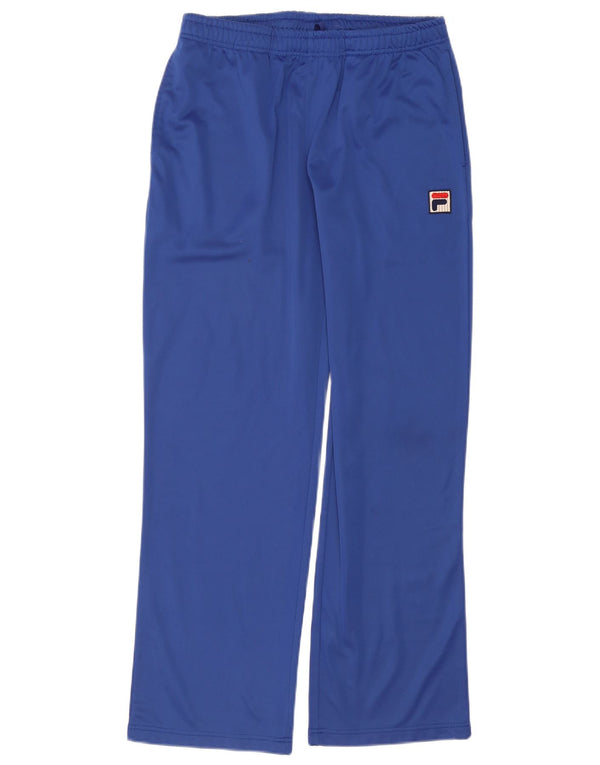 Pantaloni da tuta da uomo Fila Large in poliestere blu