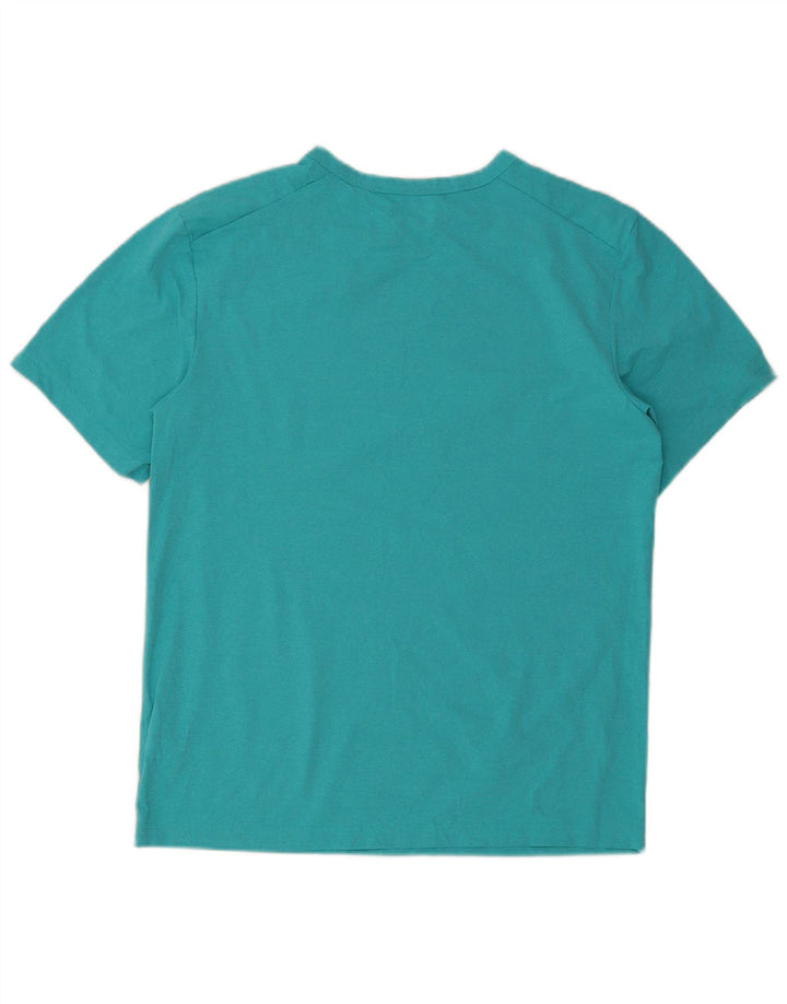 T-shirt Nike Dri Fit da uomo, poliestere medio turchese