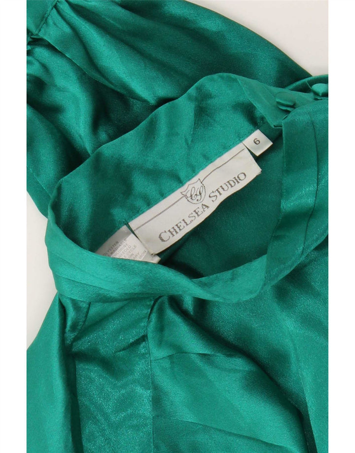 Camicetta a maniche lunghe da donna Chelsea Top US 6 Poliestere verde medio