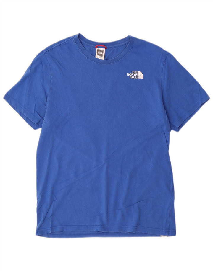 T-shirt grafica da uomo The North Face Top in cotone blu medio